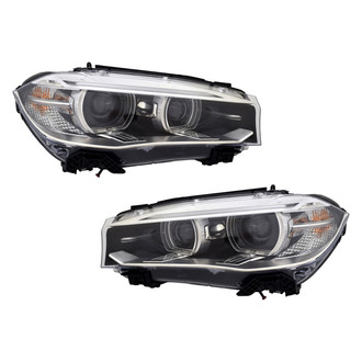 TYC® - Driver and Passenger Side Replacement Headlight Set Lens and Housing (Standard Line)