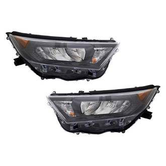 TYC® - Driver and Passenger Side Replacement Headlight Set (CAPA Certified)