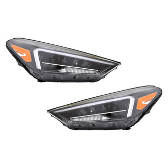 TYC® - Driver and Passenger Side Replacement Headlight Set (CAPA Certified)