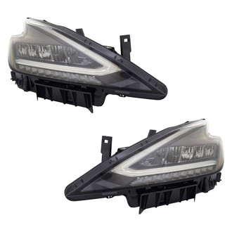 TYC® - Driver and Passenger Side Replacement Headlight Set (Standard Line)