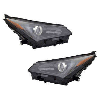 TYC® - Driver and Passenger Side Replacement Headlight Set (Standard Line)