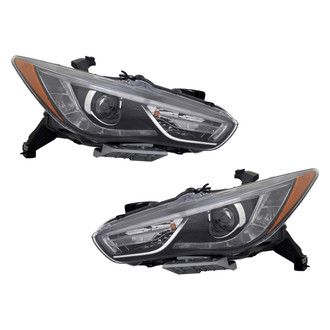 TYC® - Driver and Passenger Side Replacement Headlight Set (Standard Line)