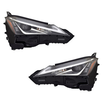 TYC® - Driver and Passenger Side Replacement Headlight Set (Standard Line)