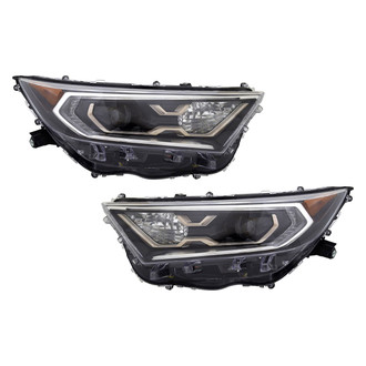 TYC® - Driver and Passenger Side Replacement Headlight Set (Standard Line)
