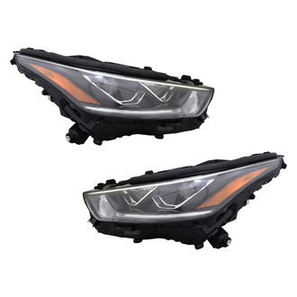TYC® - Driver and Passenger Side Replacement Headlight Set (Standard Line)