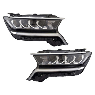 TYC® - Driver and Passenger Side Replacement Headlight Set (CAPA Certified)