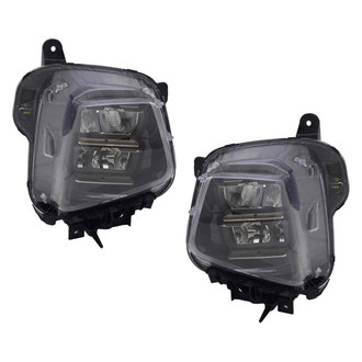 TYC® - Driver and Passenger Side Replacement Headlight Set (Standard Line)