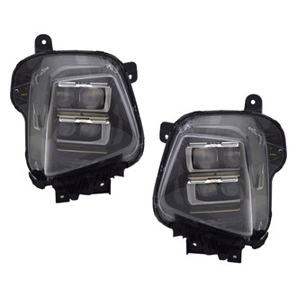 TYC® - Driver and Passenger Side Replacement Headlight Set (Standard Line)
