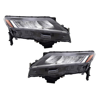 TYC® - Driver and Passenger Side Replacement Headlight Set (CAPA Certified)