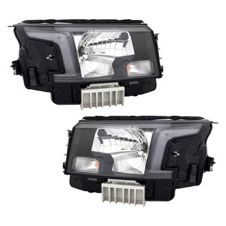 TYC® - Driver and Passenger Side Replacement Headlight Set (CAPA Certified)