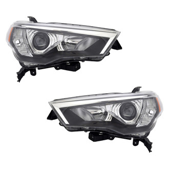 TYC® - Driver and Passenger Side Replacement Headlight Set (CAPA Certified)