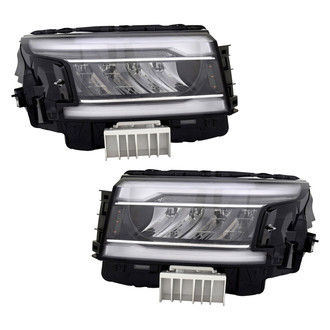 TYC® - Driver and Passenger Side Replacement Headlight Set (CAPA Certified)