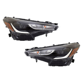 TYC® - Driver and Passenger Side Replacement Headlight Set (Standard Line)