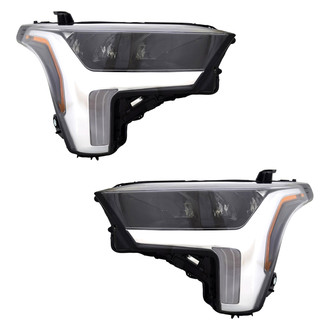 TYC® - Driver and Passenger Side Replacement Headlight Set (Standard Line)