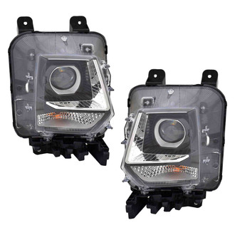 TYC® - Driver and Passenger Side Replacement Headlight Set (Standard Line)