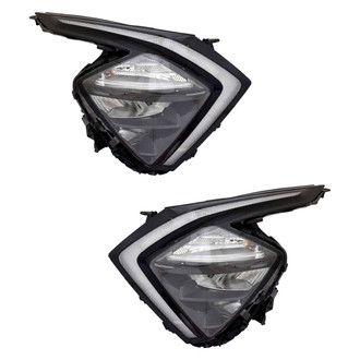 TYC® - Driver and Passenger Side Replacement Headlight Set (Standard Line)