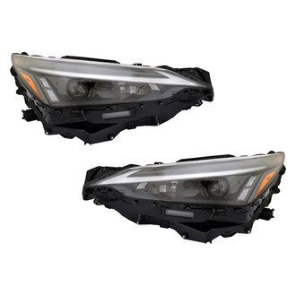 TYC® - Driver and Passenger Side Replacement Headlight Set (Standard Line)