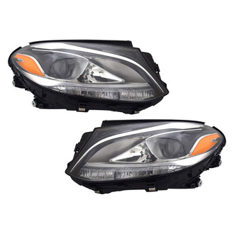 TYC® - Driver and Passenger Side Replacement Headlight Set (Standard Line)