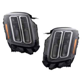 TYC® - Driver and Passenger Side Replacement Headlight Set (CAPA Certified)
