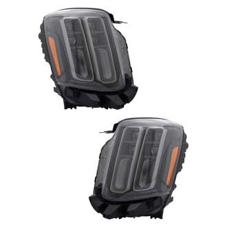 TYC® - Driver and Passenger Side Replacement Headlight Set (Standard Line)