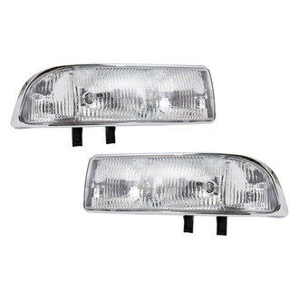 TYC® - Driver and Passenger Side Replacement Headlight Set (CAPA Certified)