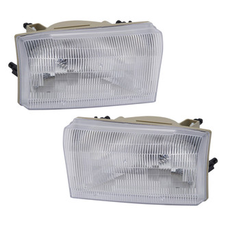 TYC® - Driver and Passenger Side Replacement Headlight Set (CAPA Certified)