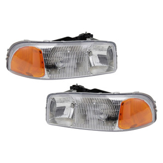 TYC® - Driver and Passenger Side Replacement Headlight Set (Standard Line)