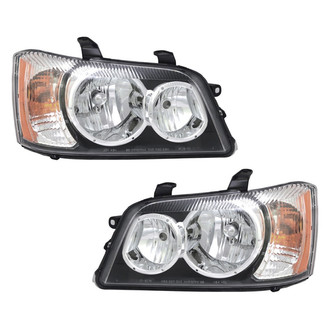 TYC® - Driver and Passenger Side Replacement Headlight Set (CAPA Certified)