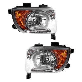 TYC® - Driver and Passenger Side Replacement Headlight Set (CAPA Certified)