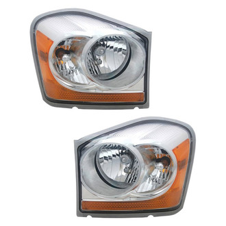 TYC® - Driver and Passenger Side Replacement Headlight Set (CAPA Certified)