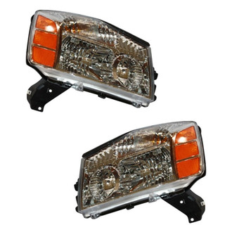 TYC® - Driver and Passenger Side Replacement Headlight Set (CAPA Certified)