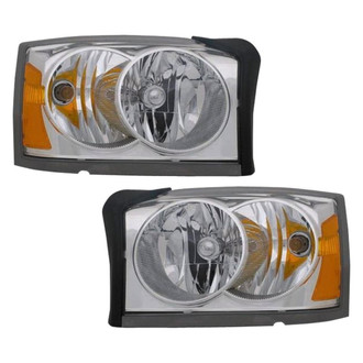 TYC® - Driver and Passenger Side Replacement Headlight Set (CAPA Certified)