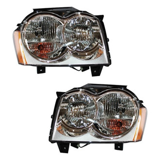 TYC® - Driver and Passenger Side Replacement Headlight Set (Standard Line)