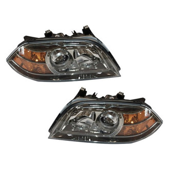 TYC® - Driver and Passenger Side Replacement Headlight Set (Standard Line)