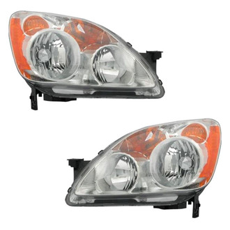 TYC® - Driver and Passenger Side Replacement Headlight Set (Standard Line)