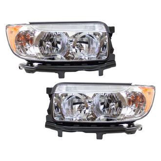 TYC® - Driver and Passenger Side Replacement Headlight Set (CAPA Certified)