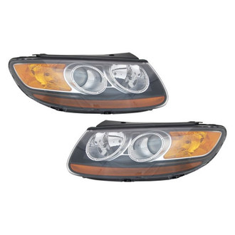 TYC® - Driver and Passenger Side Replacement Headlight Set (CAPA Certified)