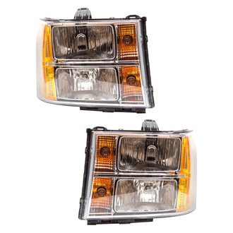 TYC® - Driver and Passenger Side Replacement Headlight Set (CAPA Certified)