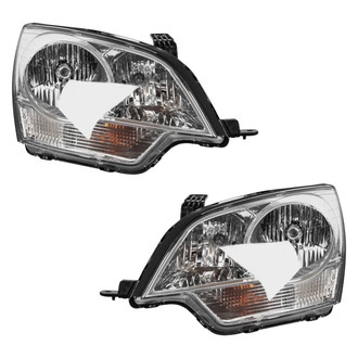TYC® - Driver and Passenger Side Replacement Headlight Set (CAPA Certified)