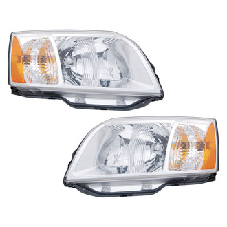 TYC® - Driver and Passenger Side Replacement Headlight Set (Standard Line)