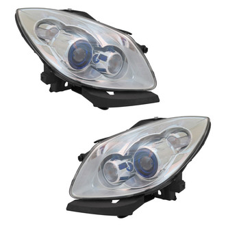 TYC® - Driver and Passenger Side Replacement Headlight Set (CAPA Certified)