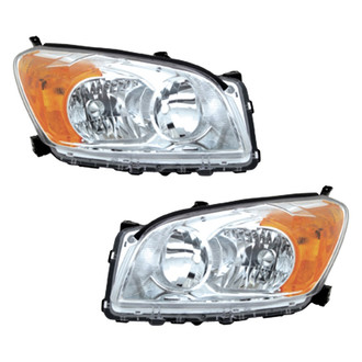 TYC® - Driver and Passenger Side Replacement Headlight Set (CAPA Certified)