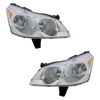 TYC® - Driver and Passenger Side Replacement Headlight Set (CAPA Certified)