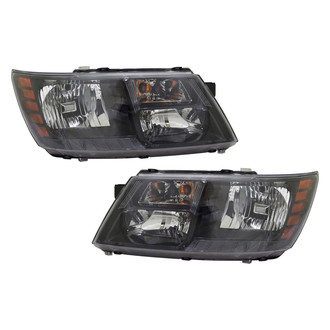 TYC® - Driver and Passenger Side Replacement Headlight Set (CAPA Certified)