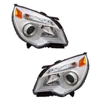 TYC® - Driver and Passenger Side Replacement Headlight Set (CAPA Certified)
