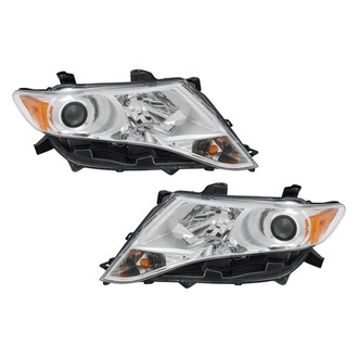 TYC® - Driver and Passenger Side Replacement Headlight Set (Standard Line)