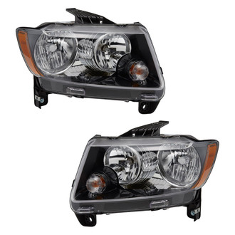 TYC® - Driver and Passenger Side Replacement Headlight Set (CAPA Certified)