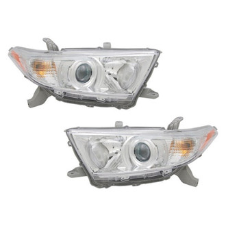 TYC® - Driver and Passenger Side Replacement Headlight Set (CAPA Certified)