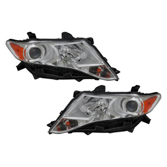TYC® - Driver and Passenger Side Replacement Headlight Set (CAPA Certified)