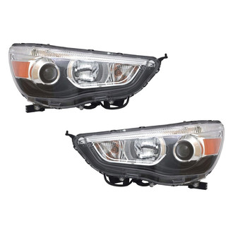 TYC® - Driver and Passenger Side Replacement Headlight Set (CAPA Certified)